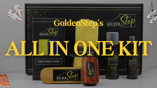 Introducing the GoldenStep All-in-One Shoe Care Kit: Your Ultimate Solution for Shoe Maintenance