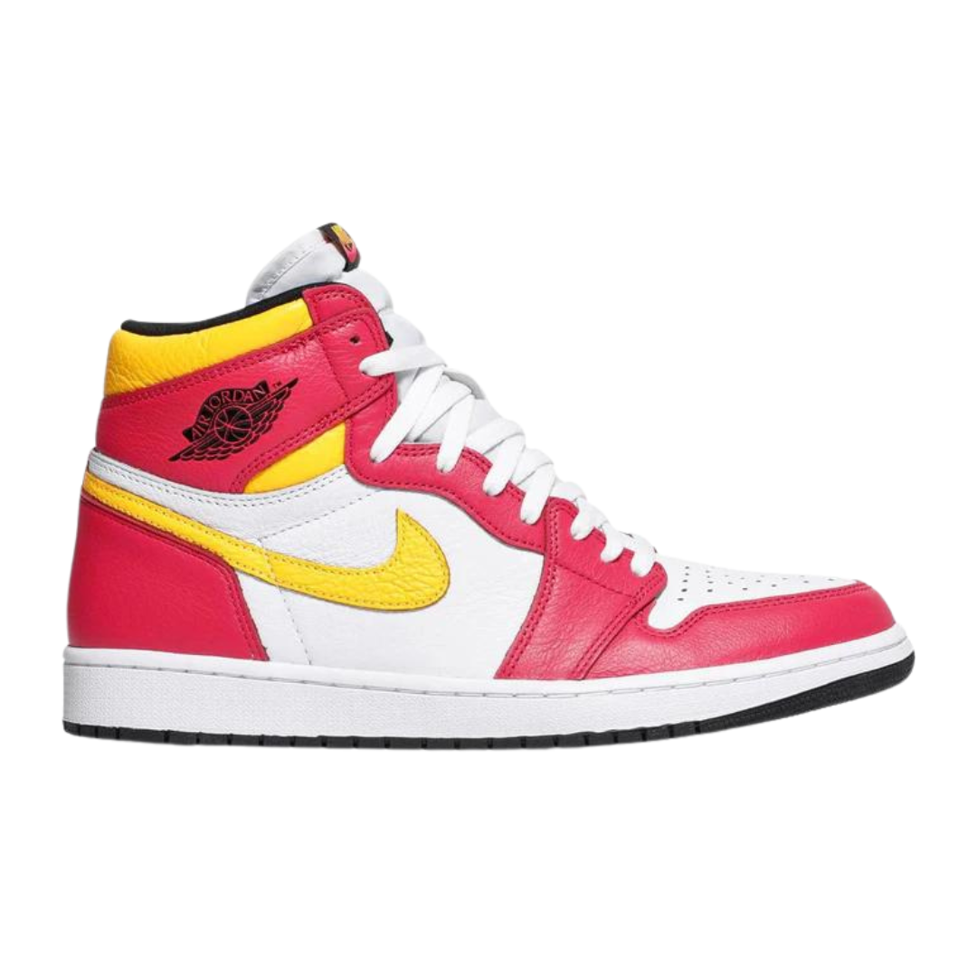 Air Jordan 1 Retro High OG " Light Fusion Red" Golden Step