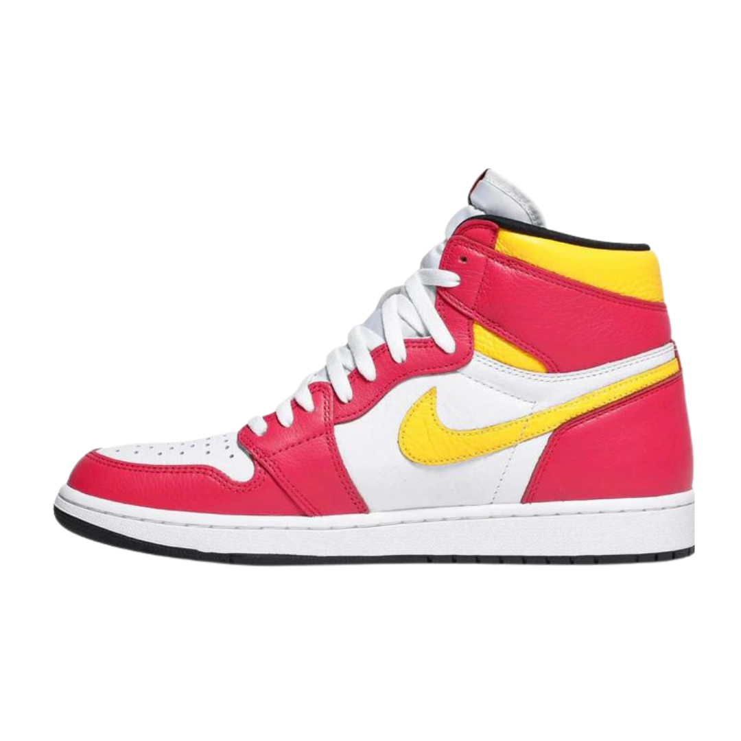 Air Jordan 1 Retro High OG " Light Fusion Red" Golden Step